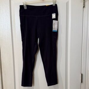 Marika size M Black Athletic Leggings yoga pants NWT